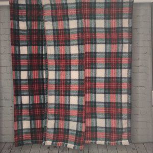 North Pole Trading Co. - Red, White, Green Throw Blanket